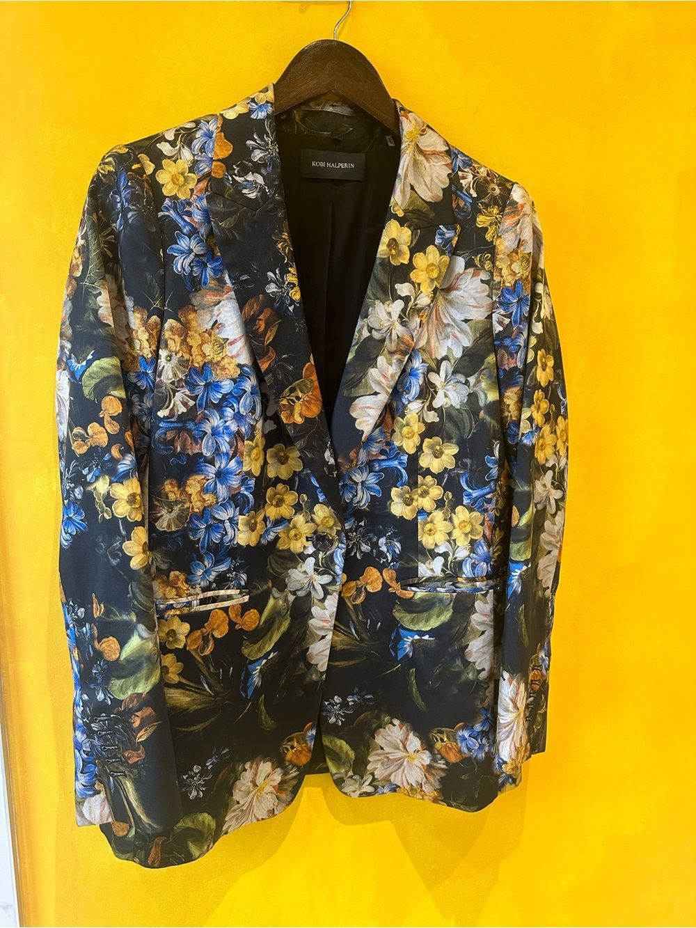 Kobi Halperin Black Floral Blazer